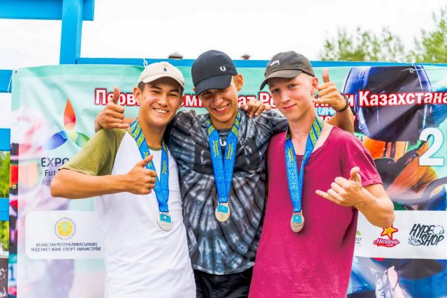 Первый Чемпионат Республики Казахстан по BMX freestyle